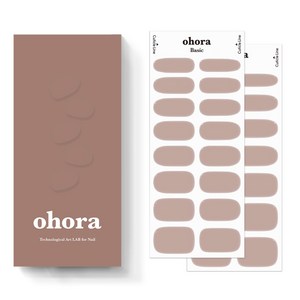오호라 젤스트립 네일 30p 세트, 크림베이지, 1개