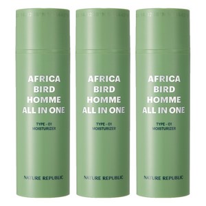 네이처리퍼블릭 아프리카 버드 옴므 올인원 모이스처라이저, 150ml, 3개