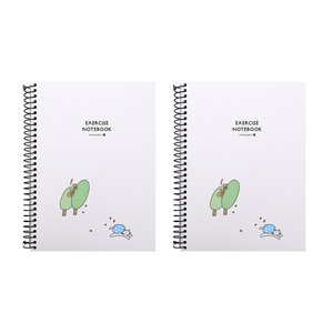 모닝글로리 2500 완전두꺼운 연습장 좌철, 랜덤발송, 2개