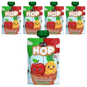 아넬라 HOP 과일 퓨레, 100g, 5개, 혼합맛(사과/파인애플)