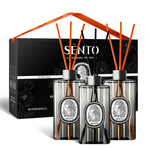 센토 인텐스 프리미엄 대용량 디퓨저, 밤쉘, 550ml, 3개