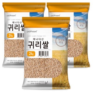 대구농산 귀리쌀, 2kg, 3개