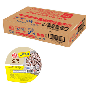 오뚜기 오곡밥, 210g, 12개