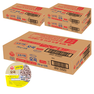 오뚜기 오곡밥, 210g, 48개