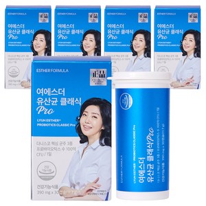 에스더포뮬러 여에스더 유산균 클래식 Pro 30캡슐, 5개, 30회분