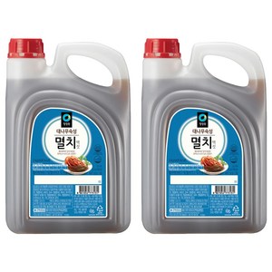 청정원 대나무숙성 멸치액젓, 3kg, 2개