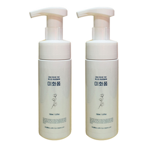 유정룡효소과학 미화폼 유산균 여성청결제, 2개, 150ml