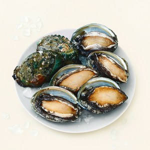 어부심 국내산 활전복 왕특대 (냉장), 1kg 내외(7미), 1개