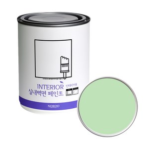 노루페인트 실내벽면 페인트, BT 7136 Apple Green, 1L, 1개