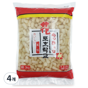 토호식품 락교 파우치, 3kg, 4개