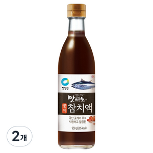 맛선생 꽃게 참치액, 950g, 2개