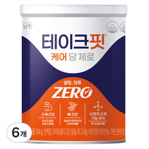 테이크핏 케어 당제로, 304g, 6개, 6개