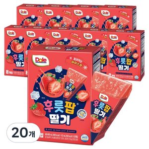 돌 후룻팝 딸기, 20개, 496ml