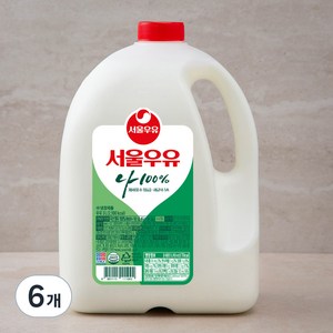서울우유 1급A우유, 3L, 6개