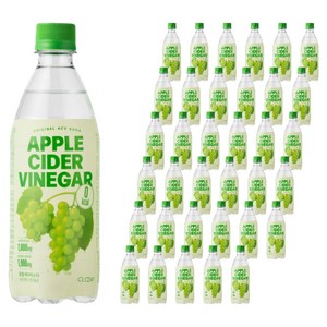 클룹 애사비소다 샤인머스캣 제로 탄산음료, 500ml, 36개