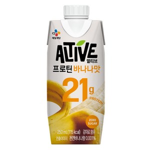 얼티브 프로틴 바나나맛, 1개, 250ml