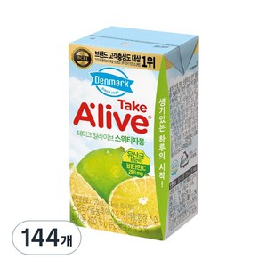 덴마크 테이크 얼라이브 스위티자몽, 120ml, 144개