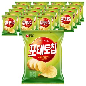 포테토칩 오리지널, 110g, 20개