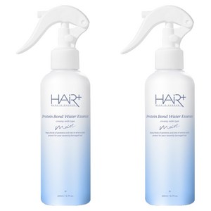 헤어플러스 단백질 본드 모이스트 수분 워터 헤어 에센스, 200ml, 2개