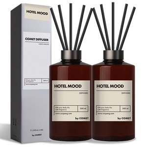 코멧 디퓨저, 호텔무드, 500ml, 2개