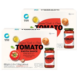 청정원 토마토 파스타 소스, 600g, 6개
