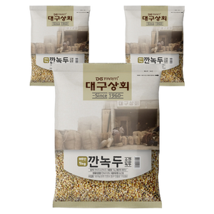 대구농산 깐녹두, 1kg, 3개