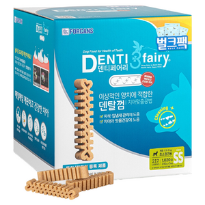 포켄스덴티페어리 강아지 덴탈껌 SS, 타피오카, 1.02kg, 1개