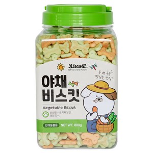 비스코티 강아지 비스켓, 야채, 800g, 1개