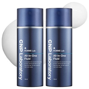 씨앤피 옴므 랩 올인원 플루이드, 120ml, 2개