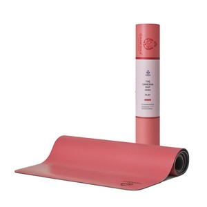 가네샤요가프랍스 요가 매트 플랫 4mm, Flamingo, 1개