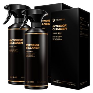 더클래스 차량 인테리어 클리너, 500ml, 2개