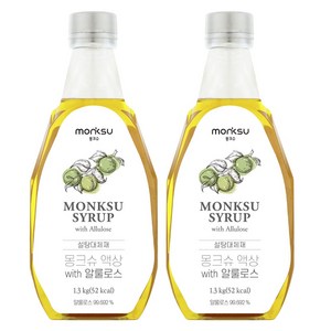 몽크슈 액상 위드 알룰로스, 1.3kg, 2개