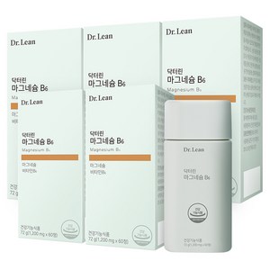 닥터린 마그네슘 B6, 60정, 5개