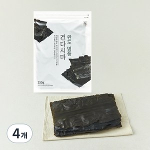 주일 완도명품 건다시마, 250g, 4개