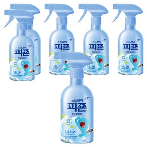 피죤 스프레이 강력 섬유탈취제 블루비앙카, 430ml, 6개