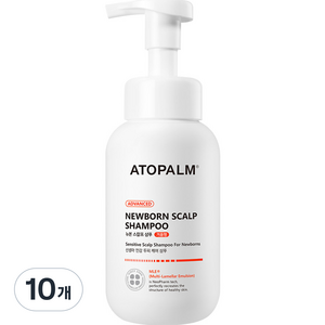 아토팜 뉴본 스칼프 샴푸, 300ml, 10개