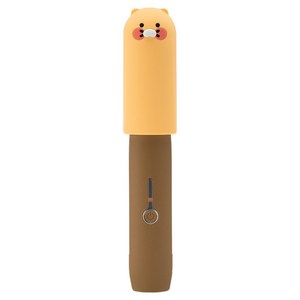 카카오프렌즈 휴대용 무선 미니 고데기, 춘식이