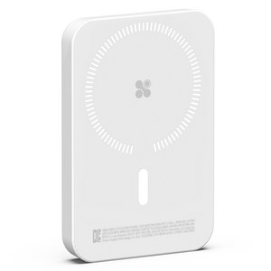 스피디 맥세이프 무선 충전 보조배터리 5000mAh, SPE-B2DC5WL05W, 화이트