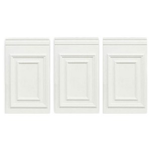 퍼니월 북유럽 웨인스코팅 폼블럭 A타입, 화이트, 3개