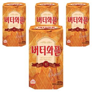 크라운 버터와플, 540g, 4개