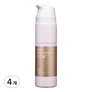 질경이 데일리 에코아워시 여성청결제 폼타입, 150g, 4개