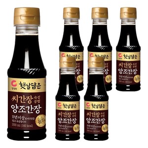 햇살담은 씨간장 숙성 양조간장 골드, 200ml, 6개