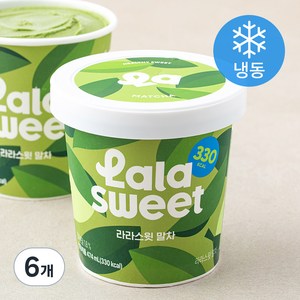 라라스윗 말차 아이스밀크 (냉동), 474ml, 1개입, 6개