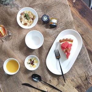 보울보울 국산 어반데일리 1인 홈세트 5P, 리넨화이트, 공기 1개+대접 1개+소스볼 1개+머그 1개+오발플레이트 1개, 1세트