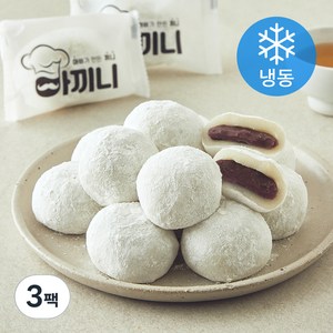 아끼니 찹쌀떡 (냉동), 50g, 16개입, 3개