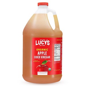 LUCYS 유기농 사과식초, 3.78L, 1개