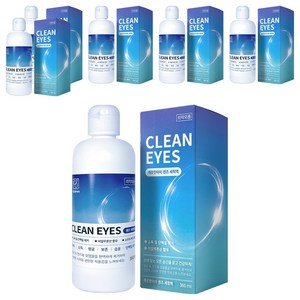 깨끗한아이 렌즈 세정액, 360ml, 6개