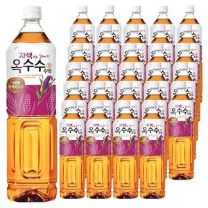 웅진 자색으로 잘빠진 옥수수수염차, 1.5L, 36개