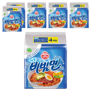 오뚜기 메밀 비빔면 130g, 24개