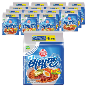 오뚜기 메밀비빔면 130g, 64개